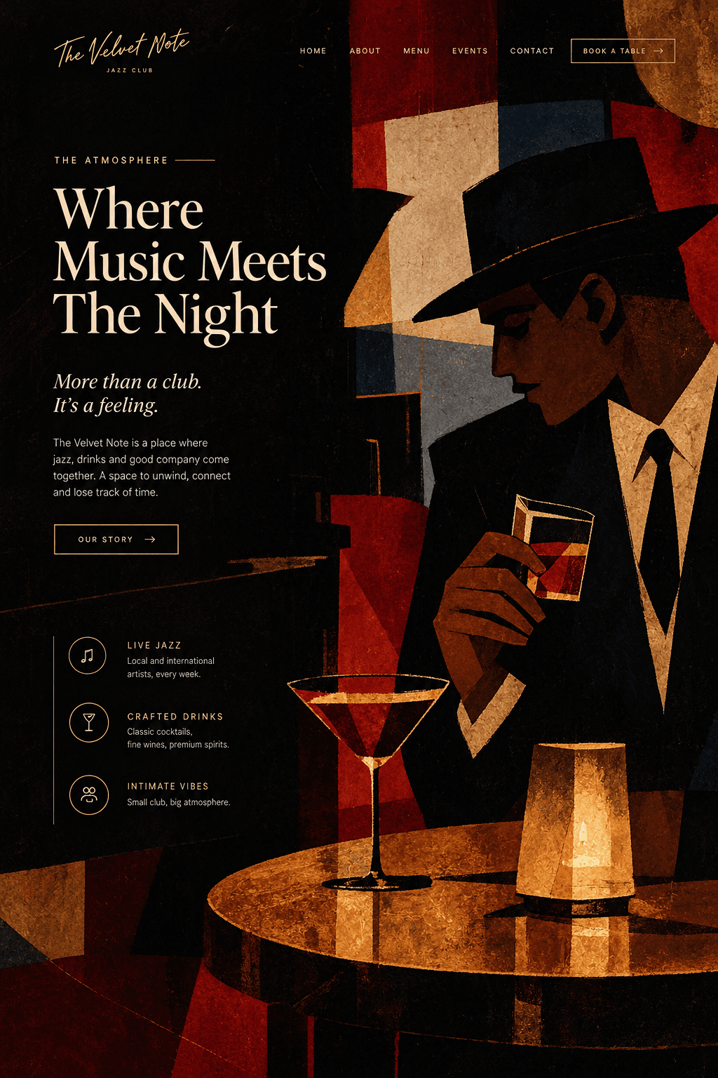 The Velvet Note — Plate 01