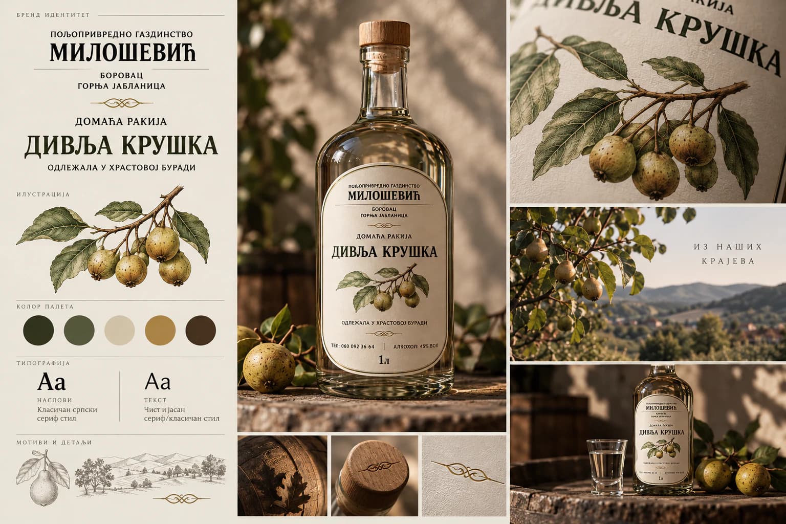 Milošević Rakija — The identity, brought together